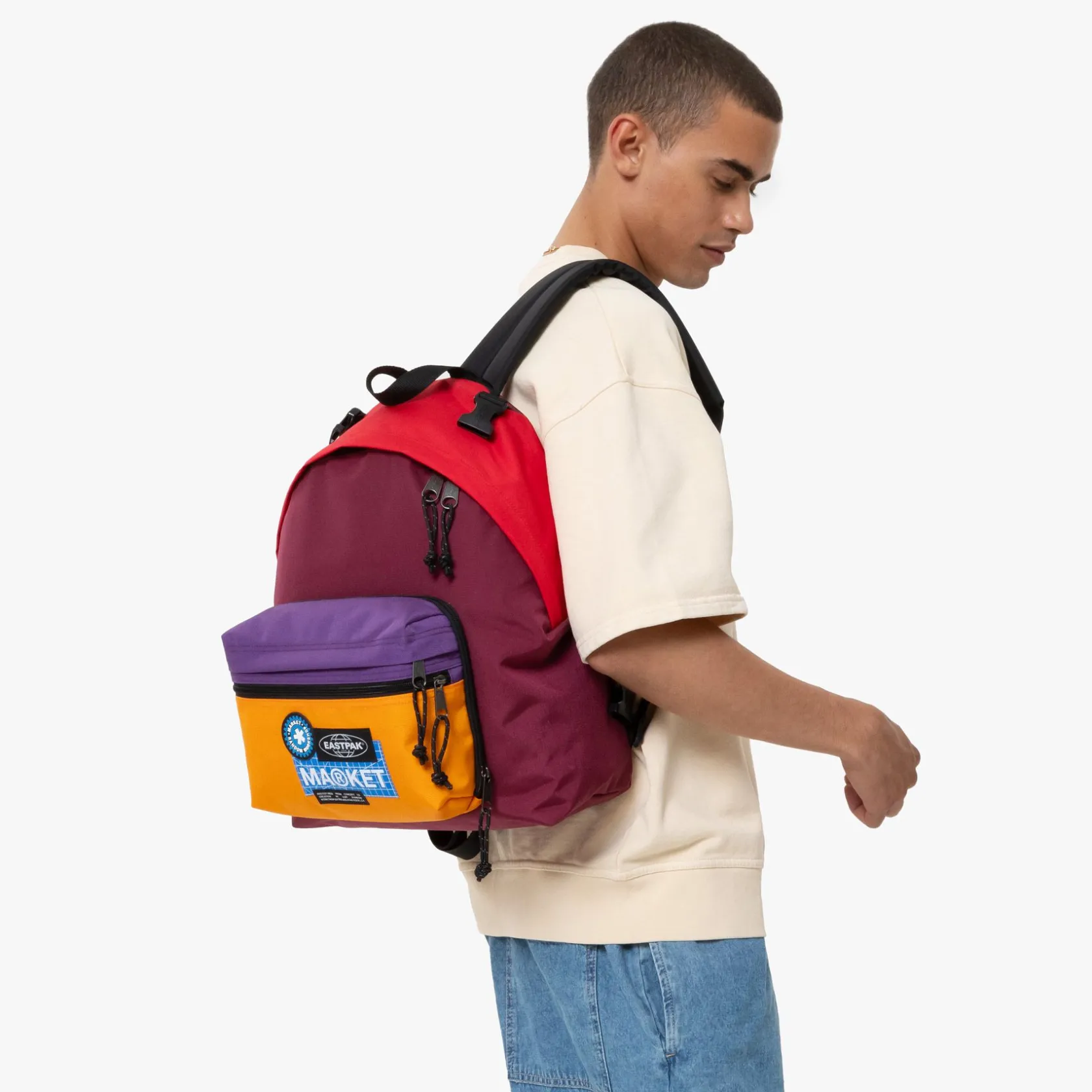 Eastpak Rugzakken>BASKETBALLPACK MrktColorblock
