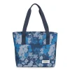 Eastpak Shopper Tassen>CARRY TOTE BAG WashedPrintBlue