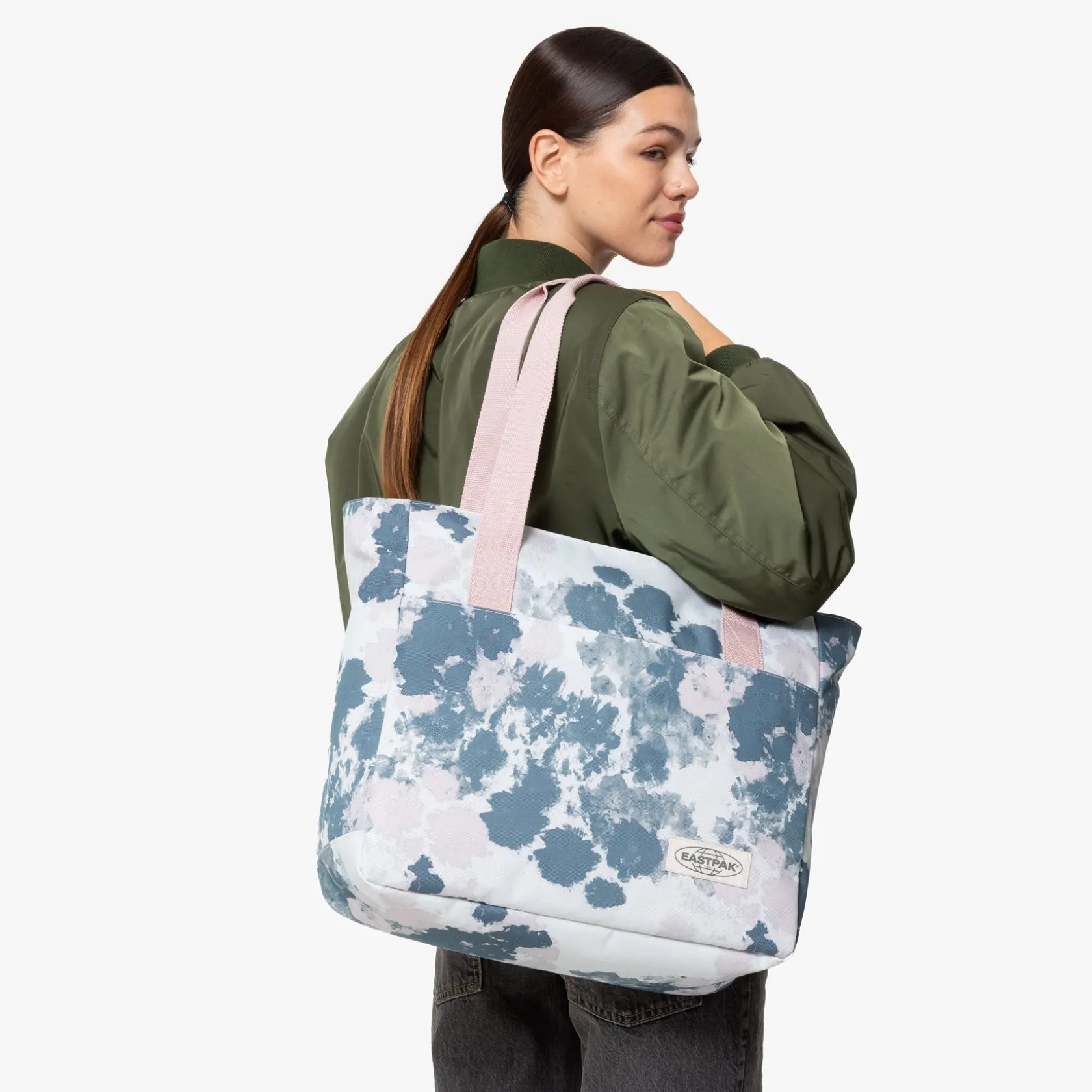 Eastpak Shopper Tassen>CARRY TOTE BAG WashedPink