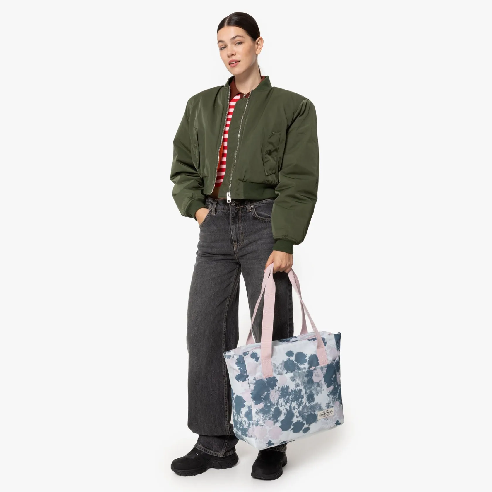 Eastpak Shopper Tassen>CARRY TOTE BAG WashedPink