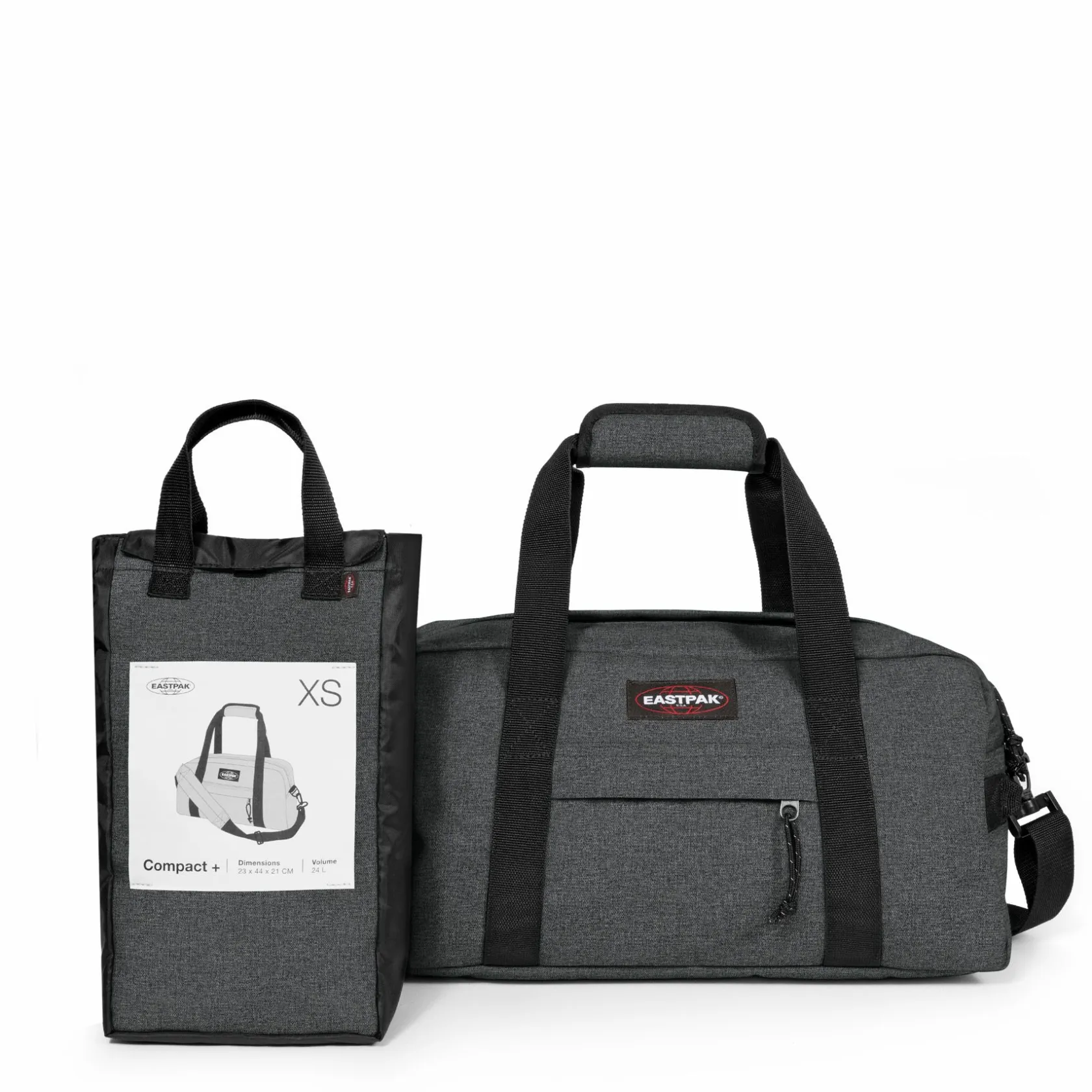Eastpak Handbagage | Duffel- & Weekendtassen>COMPACT + BlackDenim