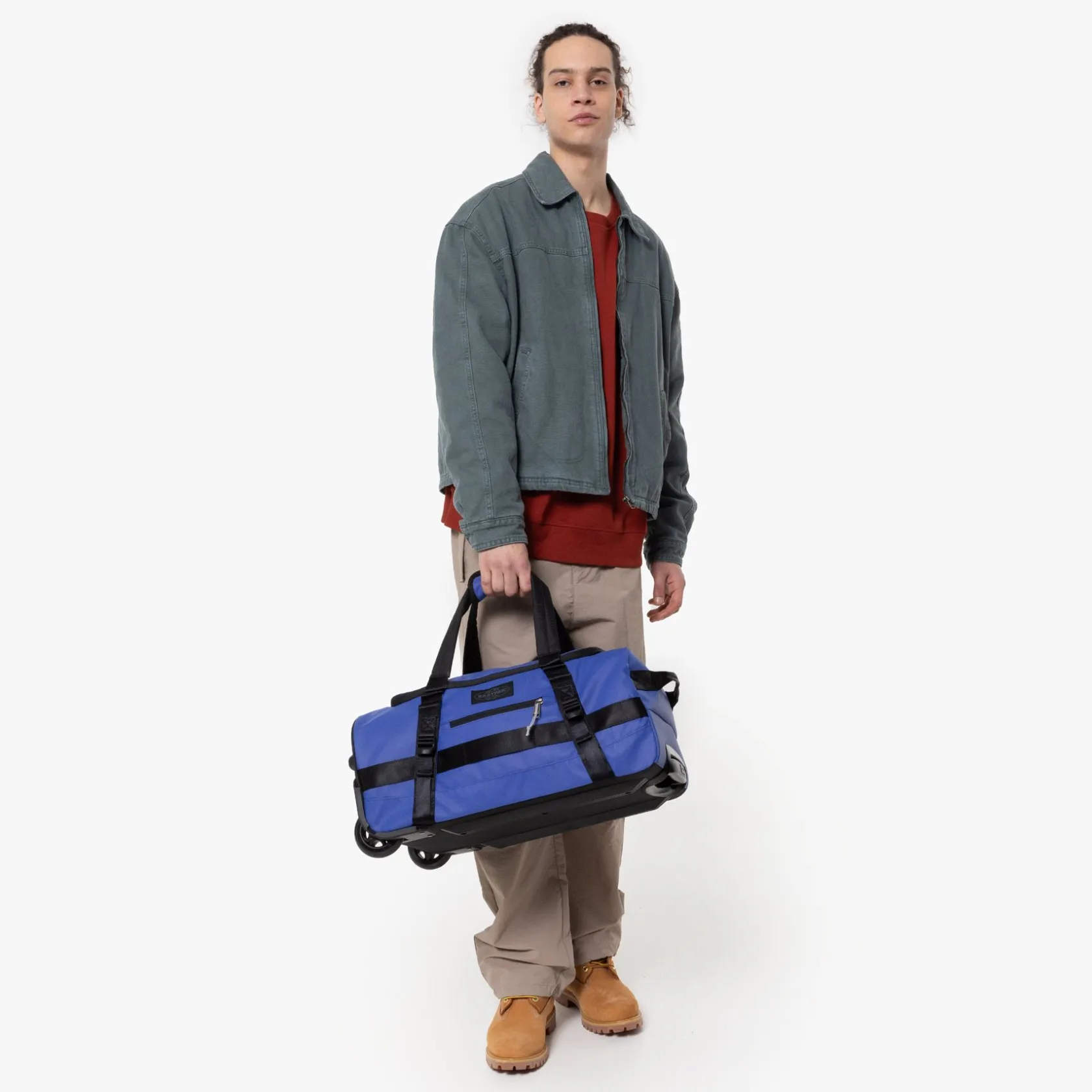 Eastpak Duffel- & Weekendtassen>DUFFEL PACK WHEEL S TarpBlue