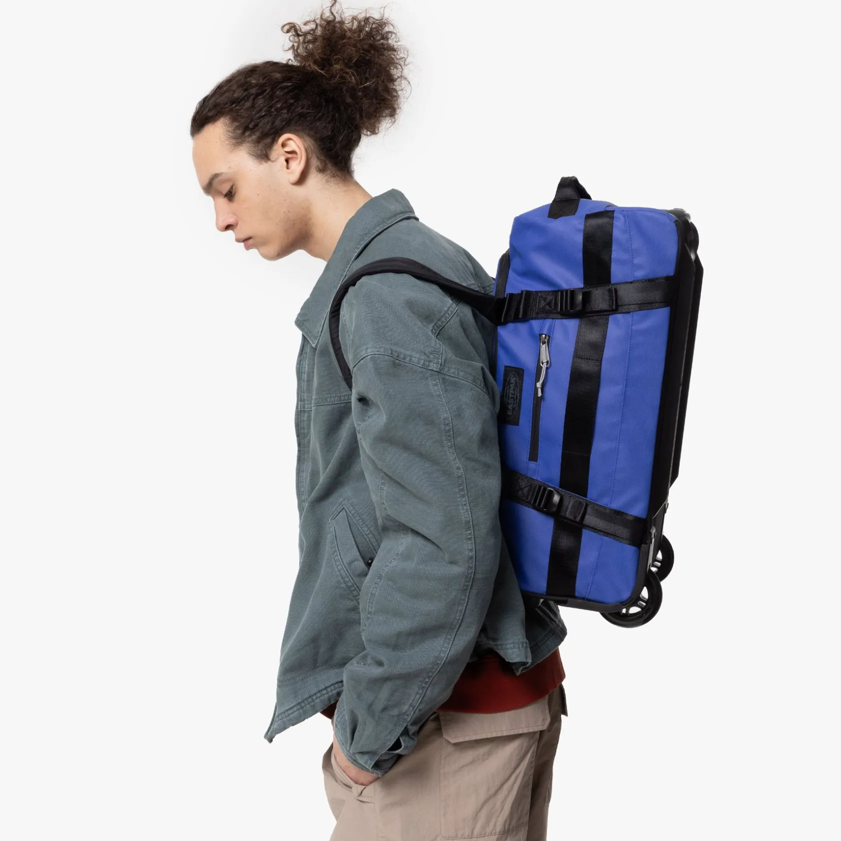 Eastpak Duffel- & Weekendtassen>DUFFEL PACK WHEEL S TarpBlue