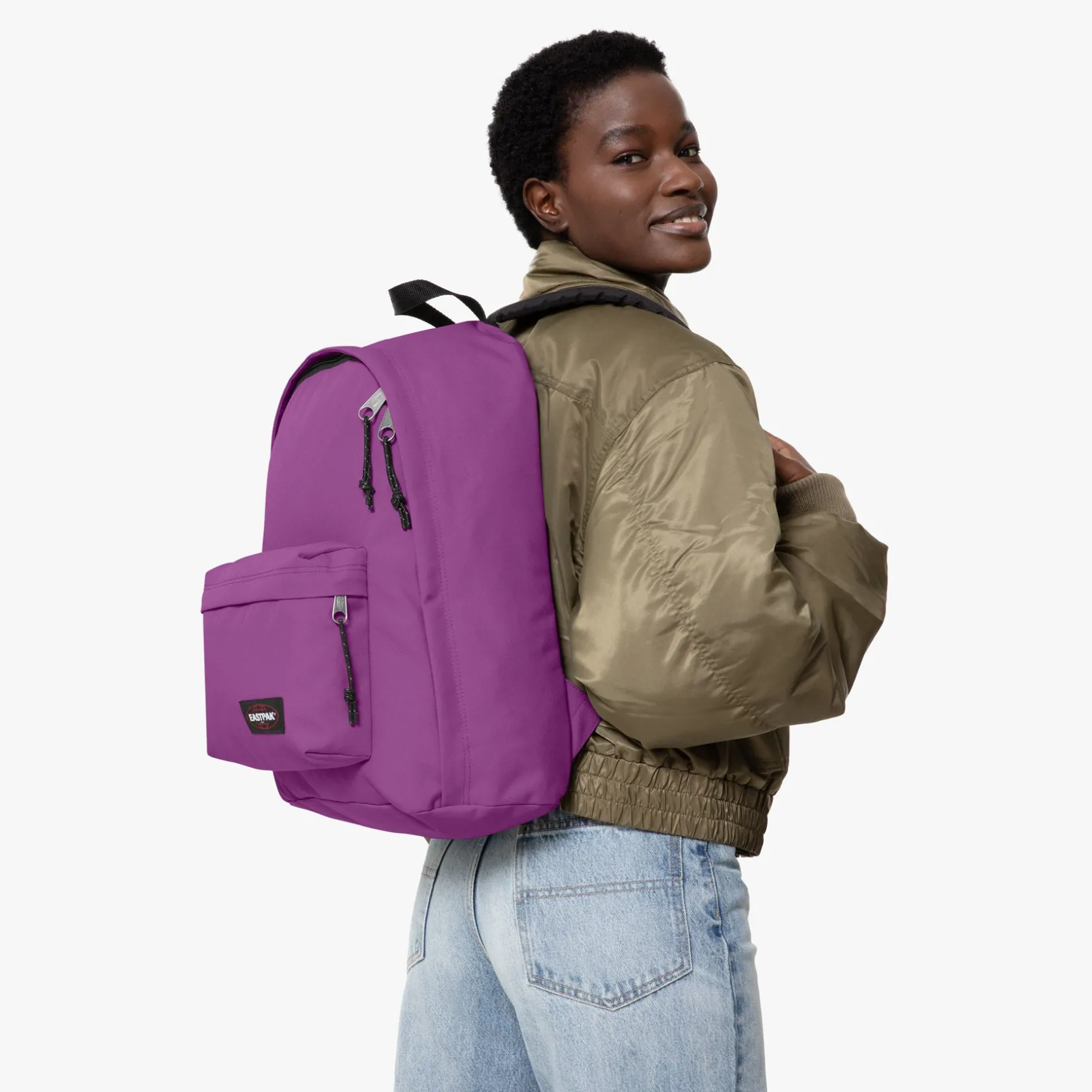 Eastpak Waterdichte Rugzakken | Laptop Rugzakken>OUT OF OFFICE FigPurple