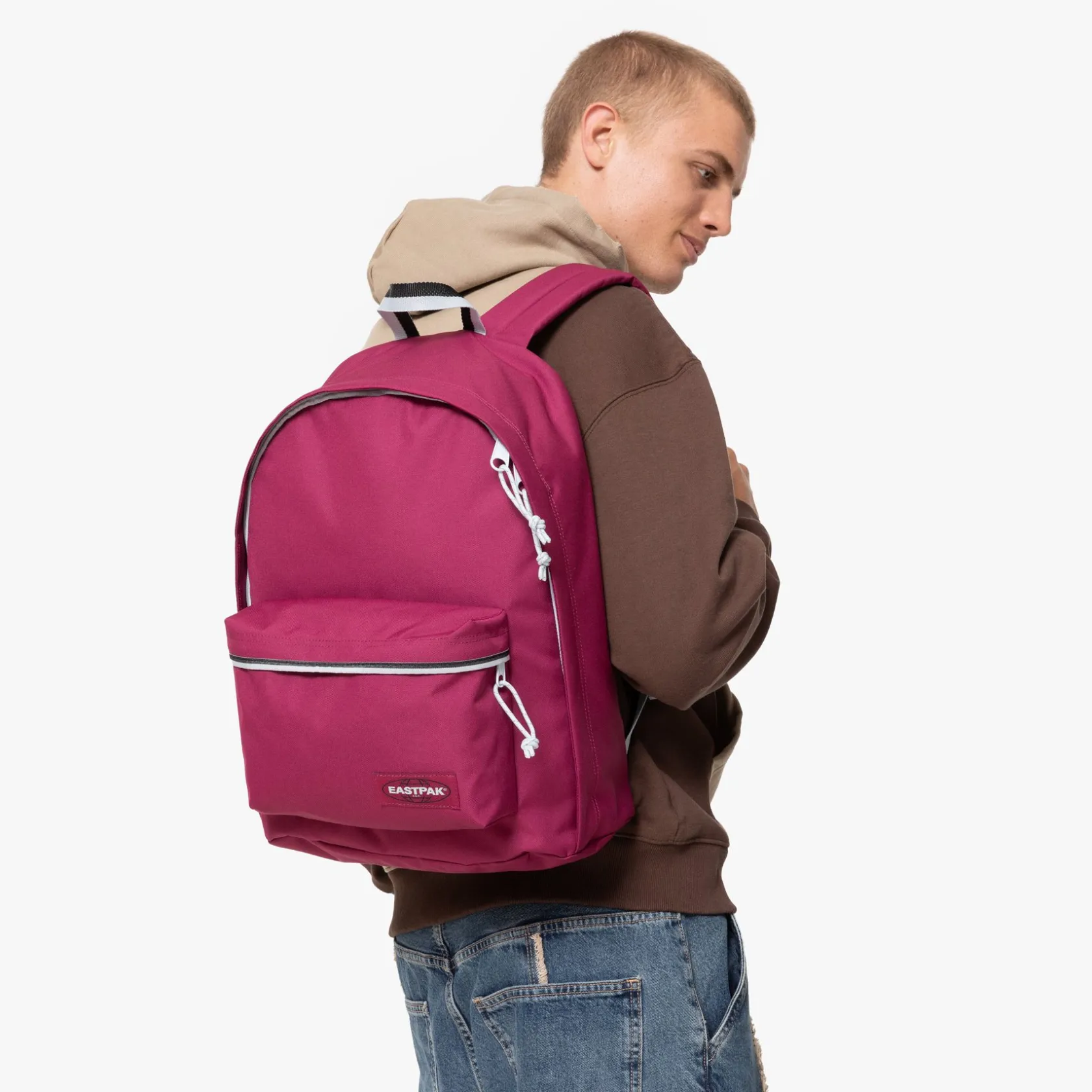 Eastpak Waterdichte Rugzakken | Laptop Rugzakken>OUT OF OFFICE KontrastPrepBurgundy