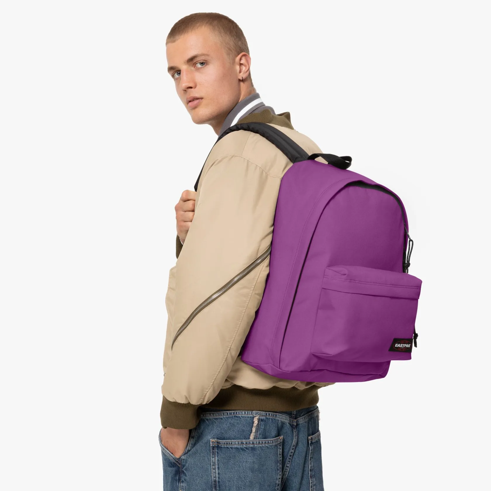 Eastpak Waterdichte Rugzakken | Laptop Rugzakken>OUT OF OFFICE FigPurple
