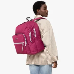 Eastpak Waterdichte Rugzakken | School Rugzakken>PINNACLE KontrastPrepBurgundy