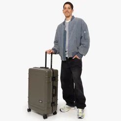 Eastpak 4 Wielen | Harde Reiskoffers>RESIST'R CASE L ArmyOlive