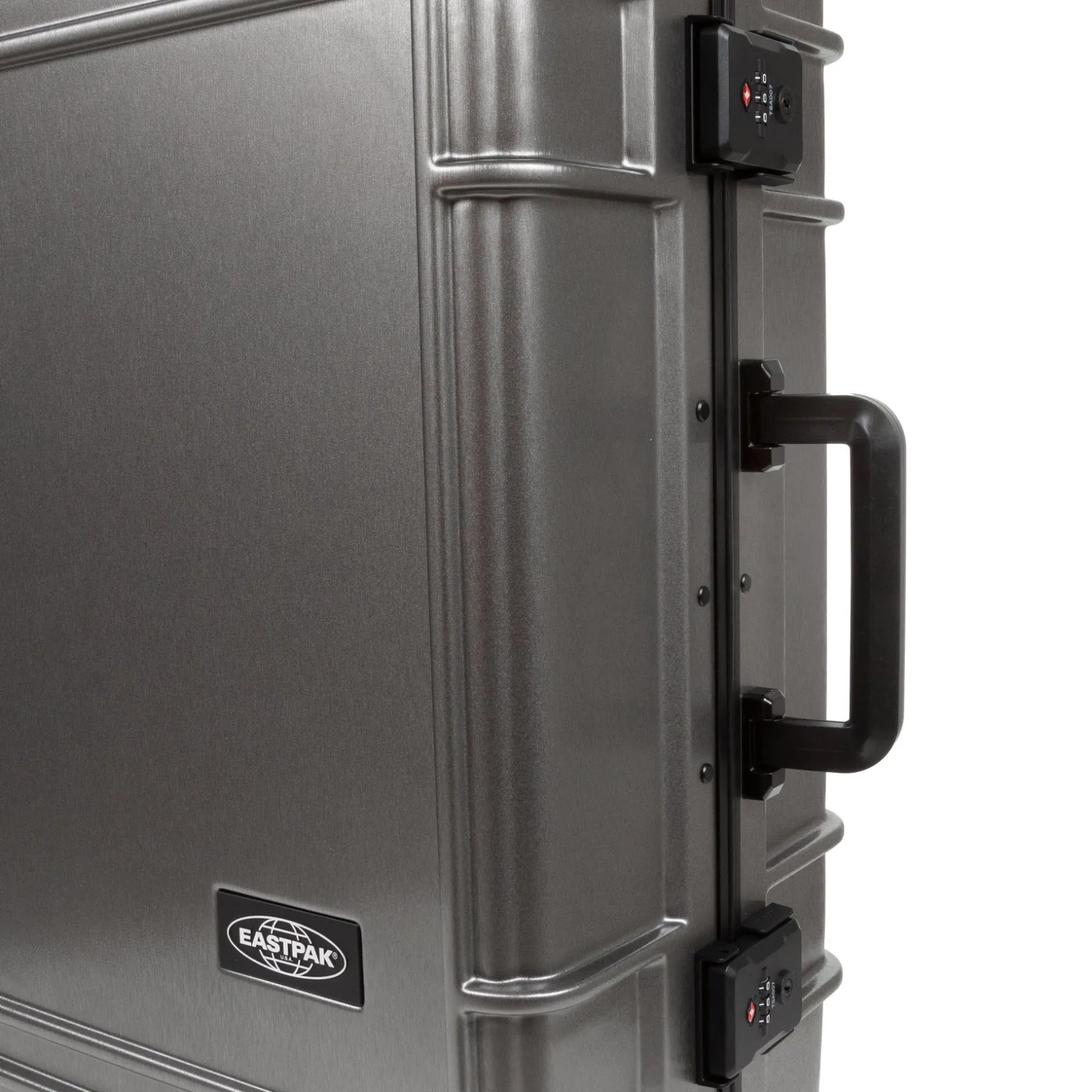 Eastpak 4 Wielen | Grote Koffers>RESIST'R CASE L BrushedMetal
