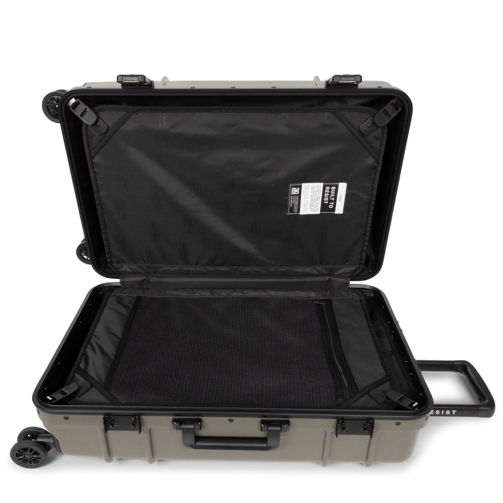 Eastpak 4 Wielen | Harde Reiskoffers>RESIST'R CASE L ArmyOlive