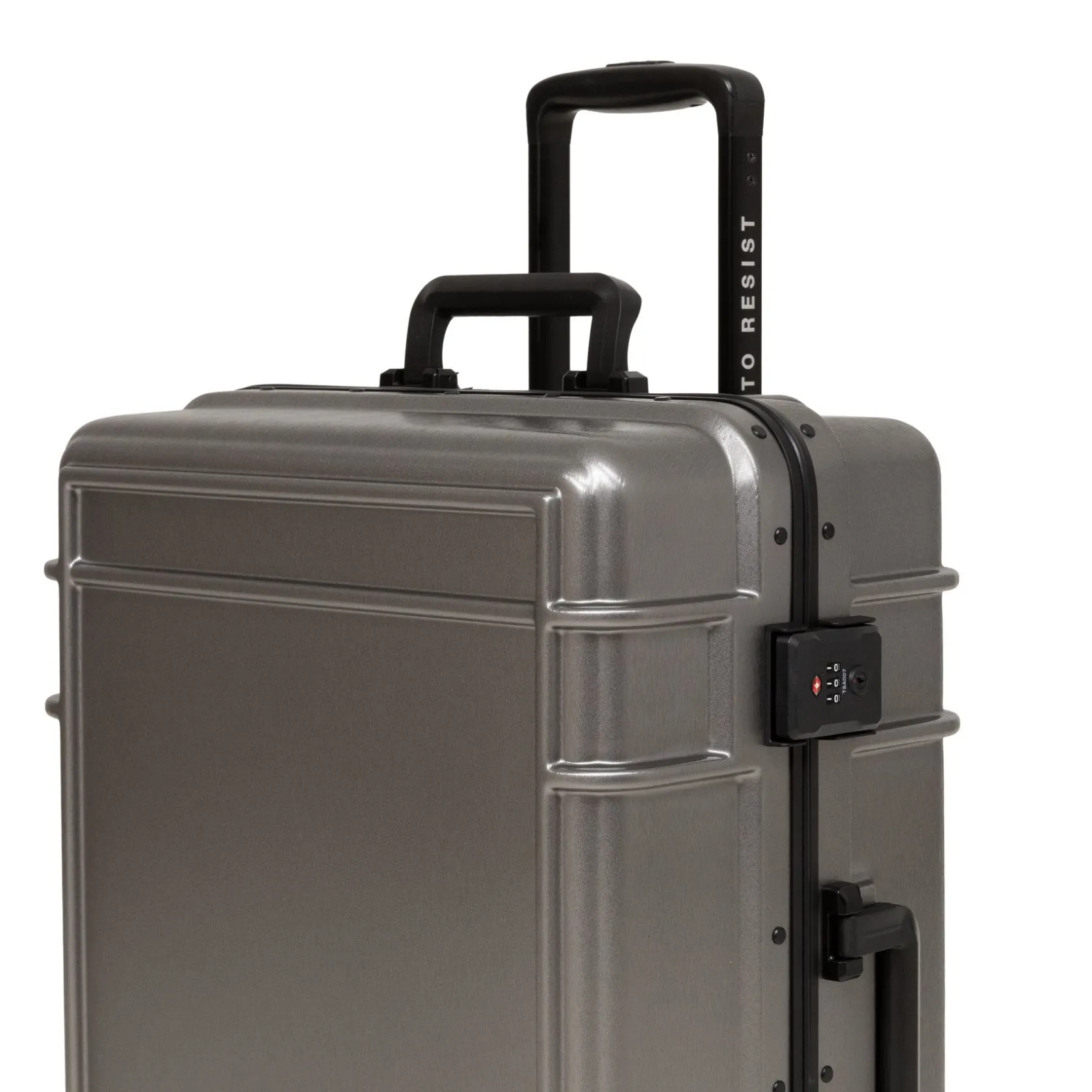 Eastpak 4 Wielen | Grote Koffers>RESIST'R CASE L BrushedMetal