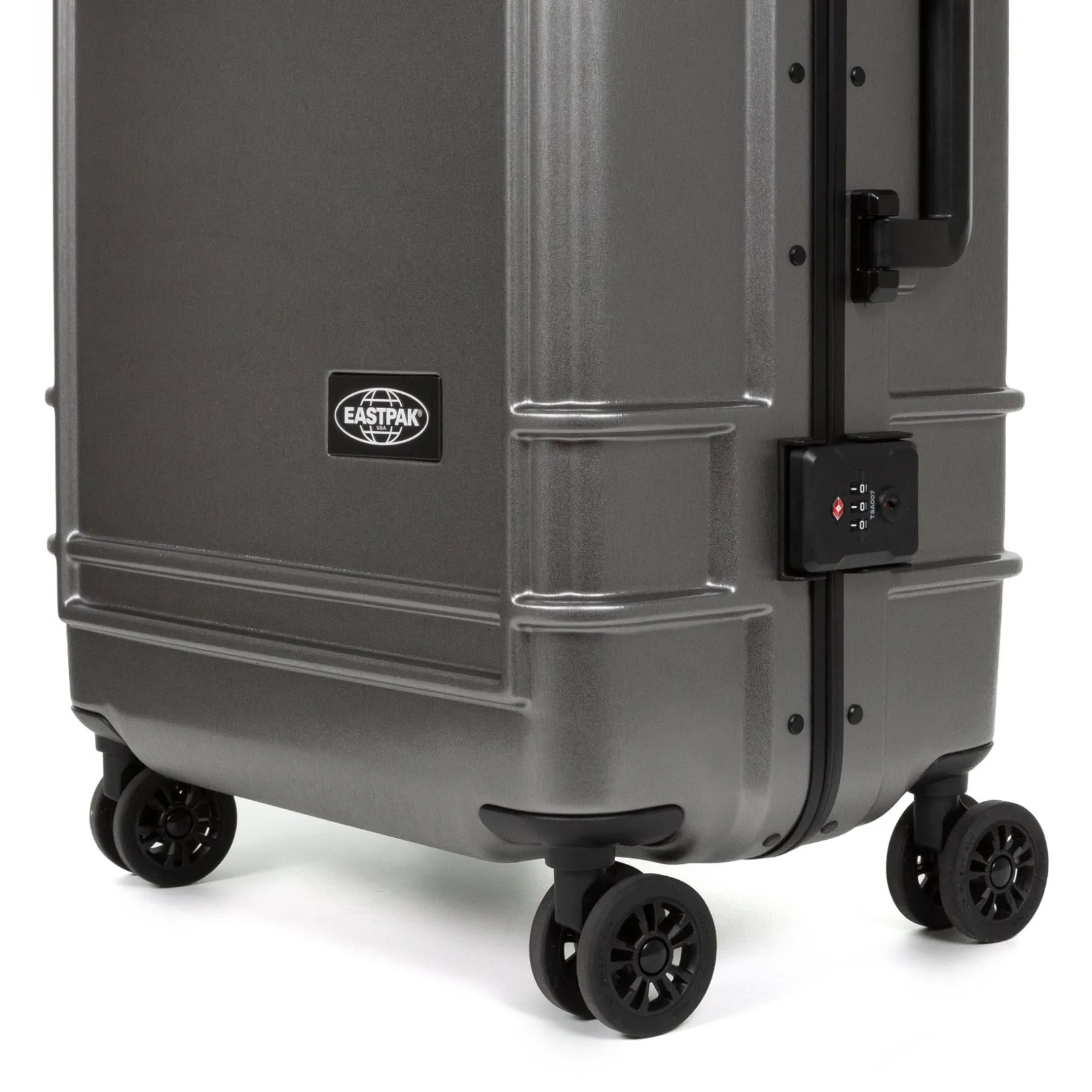 Eastpak 4 Wielen | Grote Koffers>RESIST'R CASE L BrushedMetal