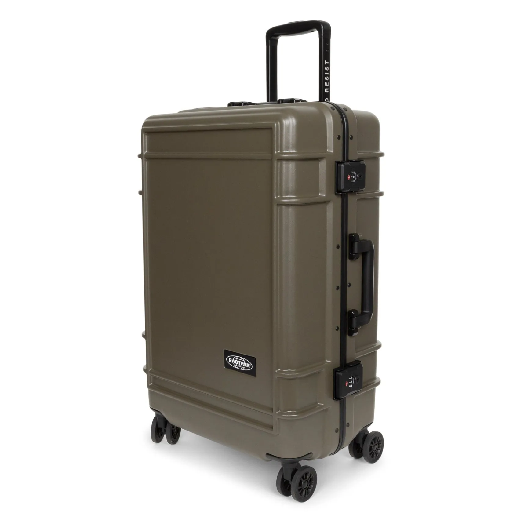 Eastpak 4 Wielen | Grote Koffers>RESIST'R CASE M ArmyOlive