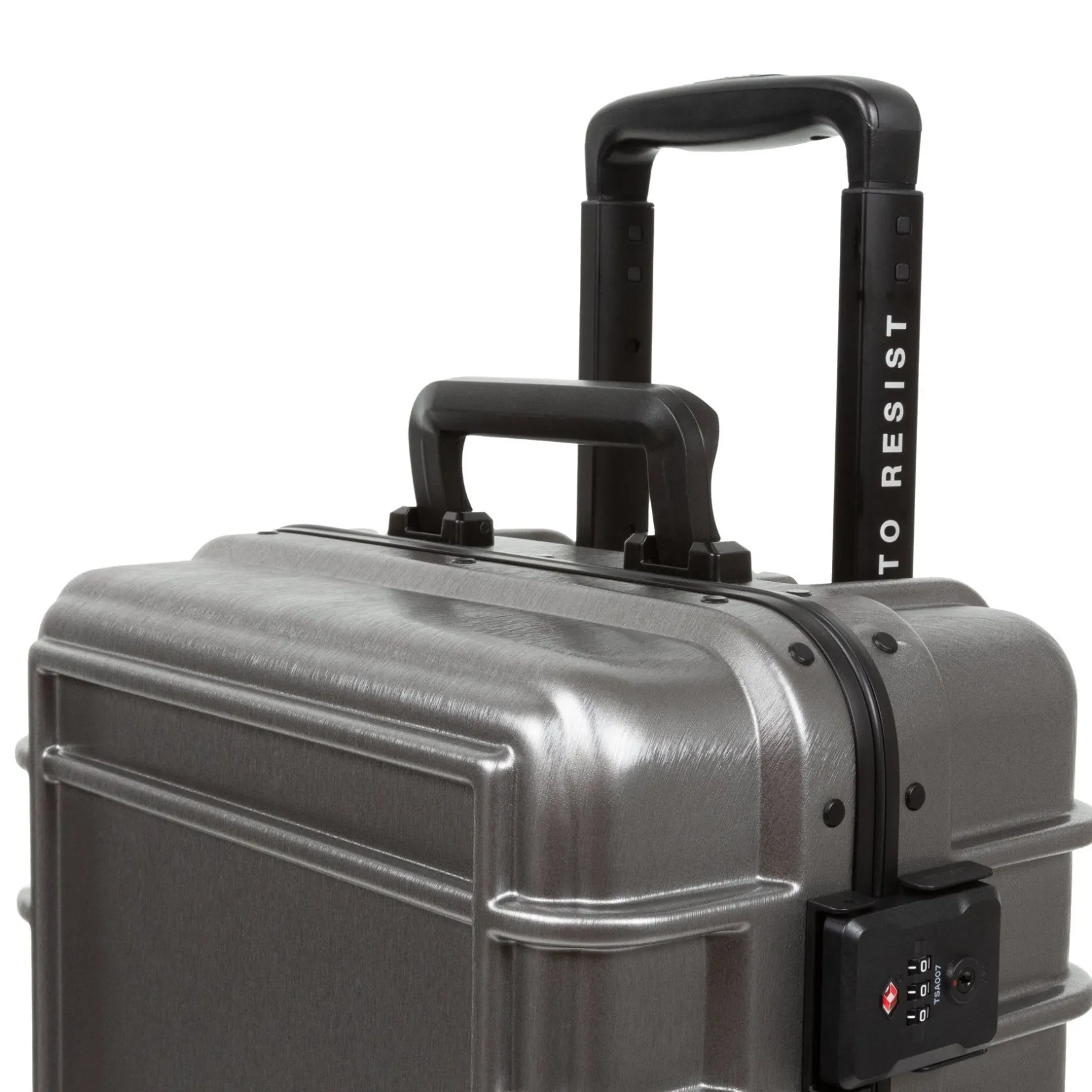 Eastpak 4 Wielen | Handbagage>RESIST'R CASE S BrushedMetal