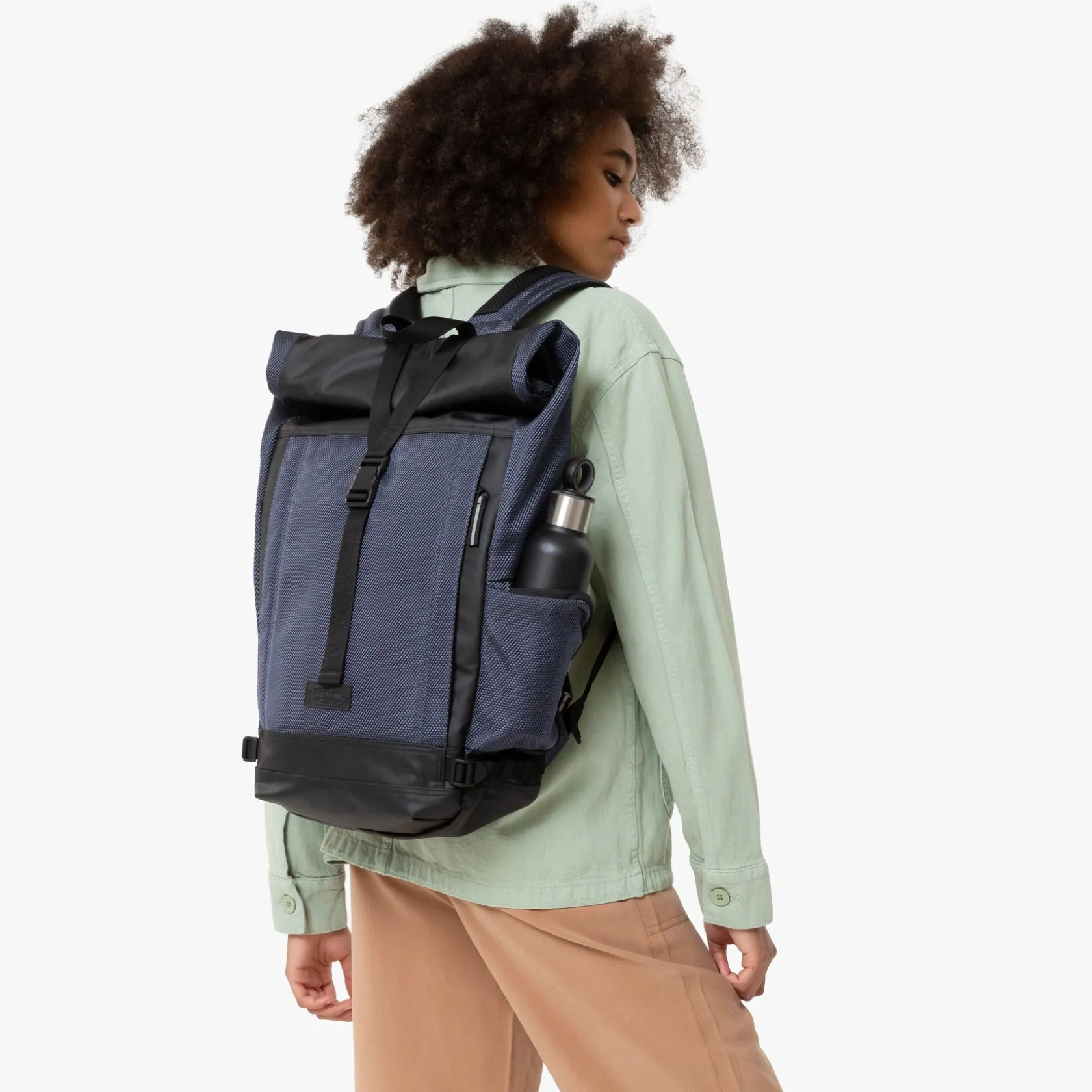 Eastpak Rugzakken | Rolltop Rugzakken>TECUM ROLL CNNCTAccentMarine