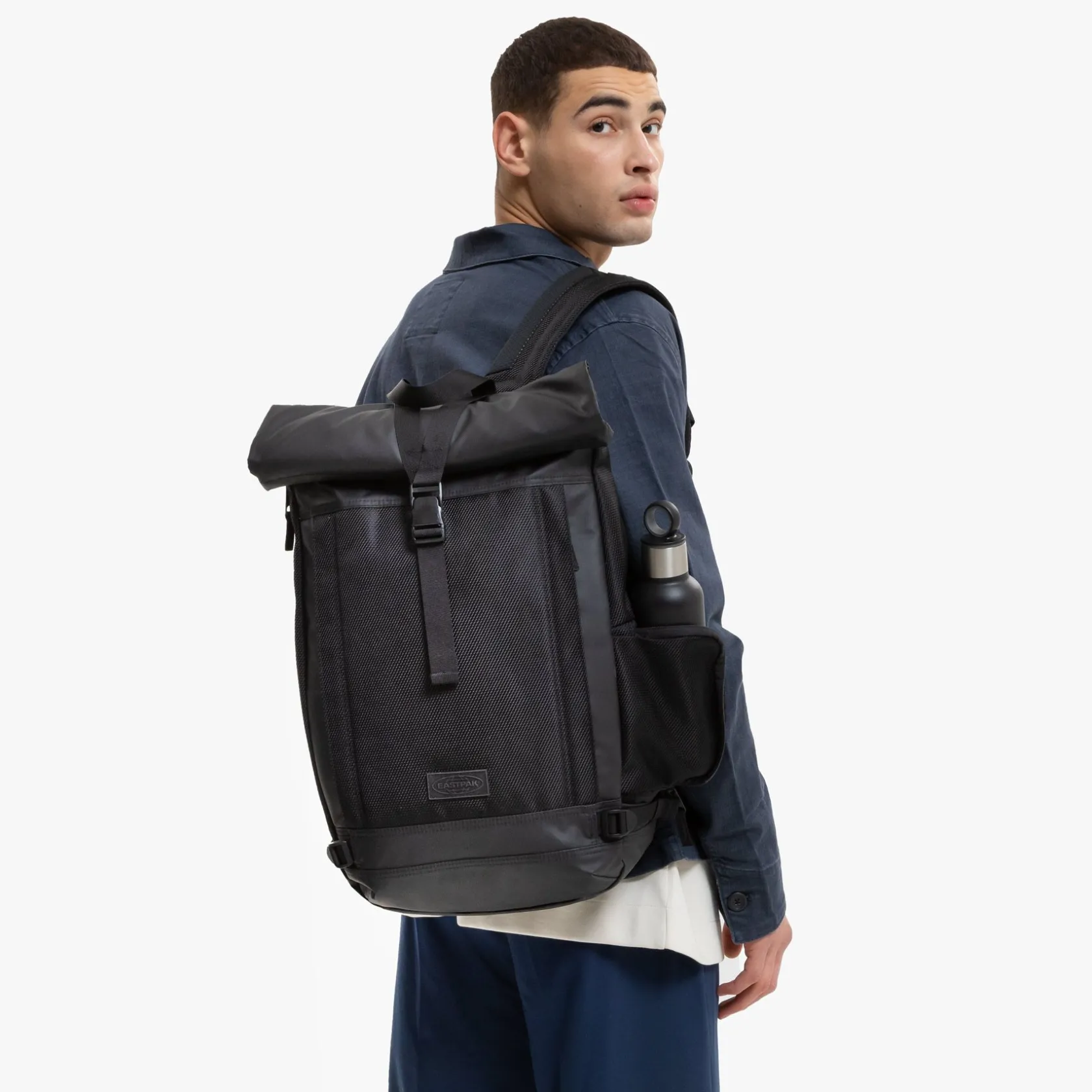 Eastpak Bidonhouder | Rolltop Rugzakken>TECUM ROLL CnnctCoat