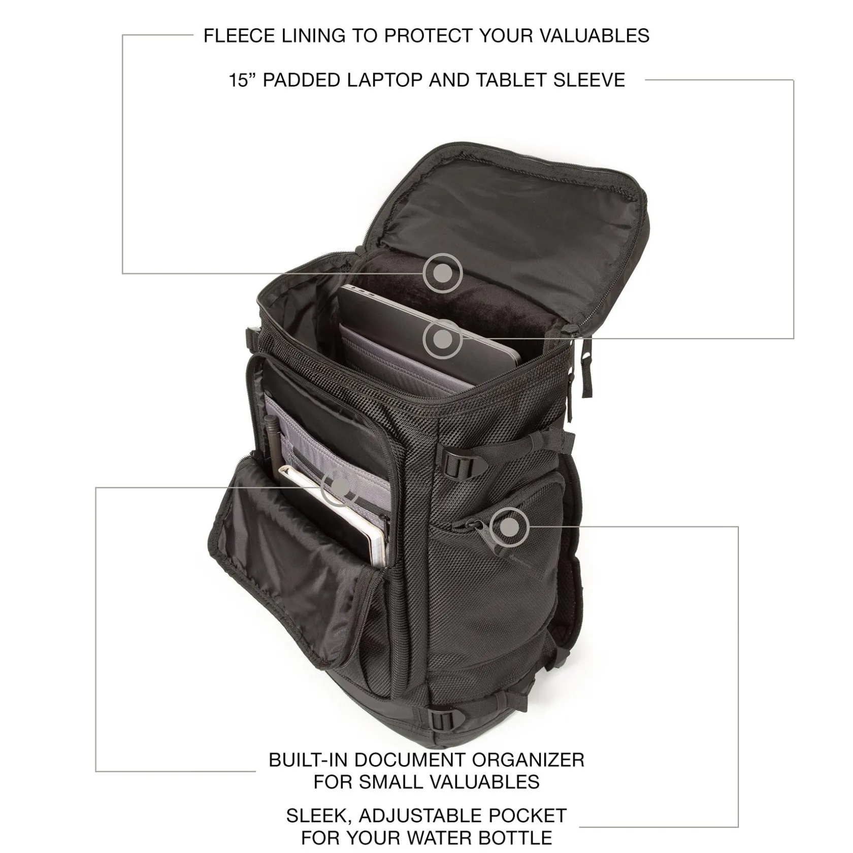 Eastpak Bidonhouder | Waterdichte Rugzakken>TECUM TOP CnnctCoat