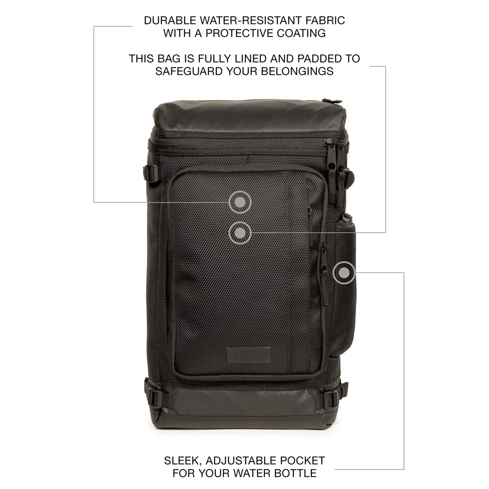 Eastpak Bidonhouder | Waterdichte Rugzakken>TECUM TOP CnnctCoat