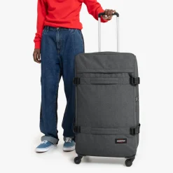 Eastpak 4 Wielen | Zachte Reiskoffers>TRANSIT'R 4 L BlackDenim