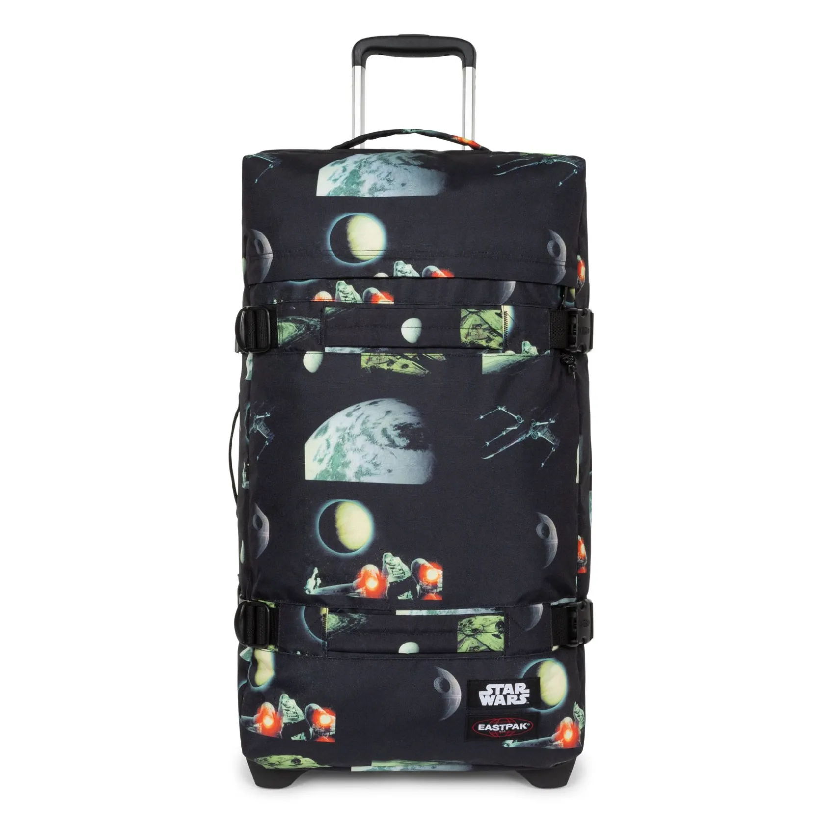 Eastpak 2 Wielen | Grote Koffers>TRANSIT'R M SWGalaxyBlack
