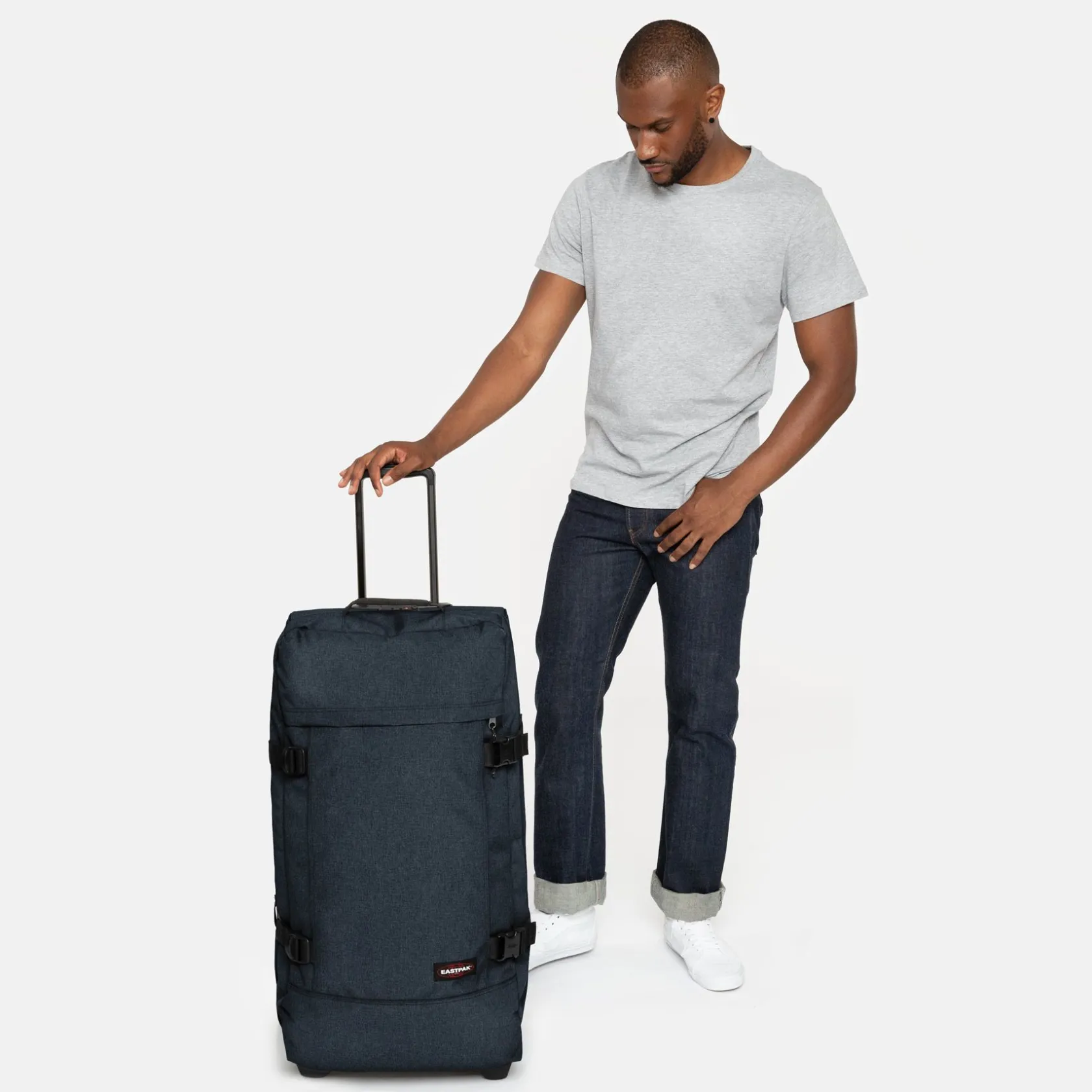Eastpak 2 Wielen | Grote Koffers>TRANVERZ L TripleDenim