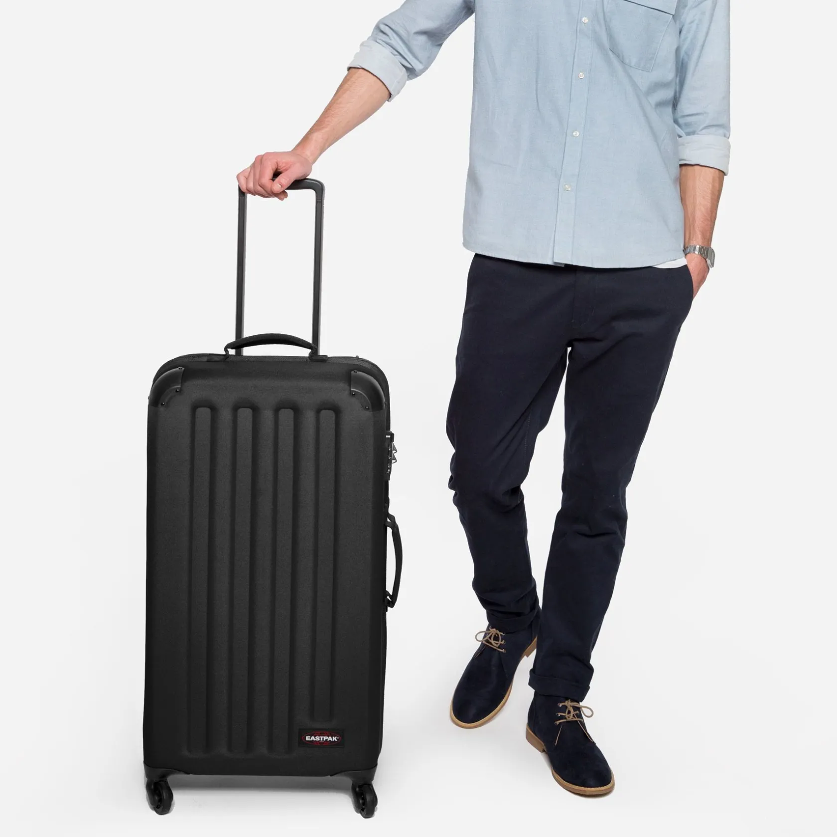 Eastpak 4 Wielen | Grote Koffers>TRANZSHELL L Black