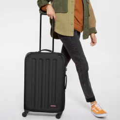 Eastpak 4 Wielen | Grote Koffers>TRANZSHELL M Black