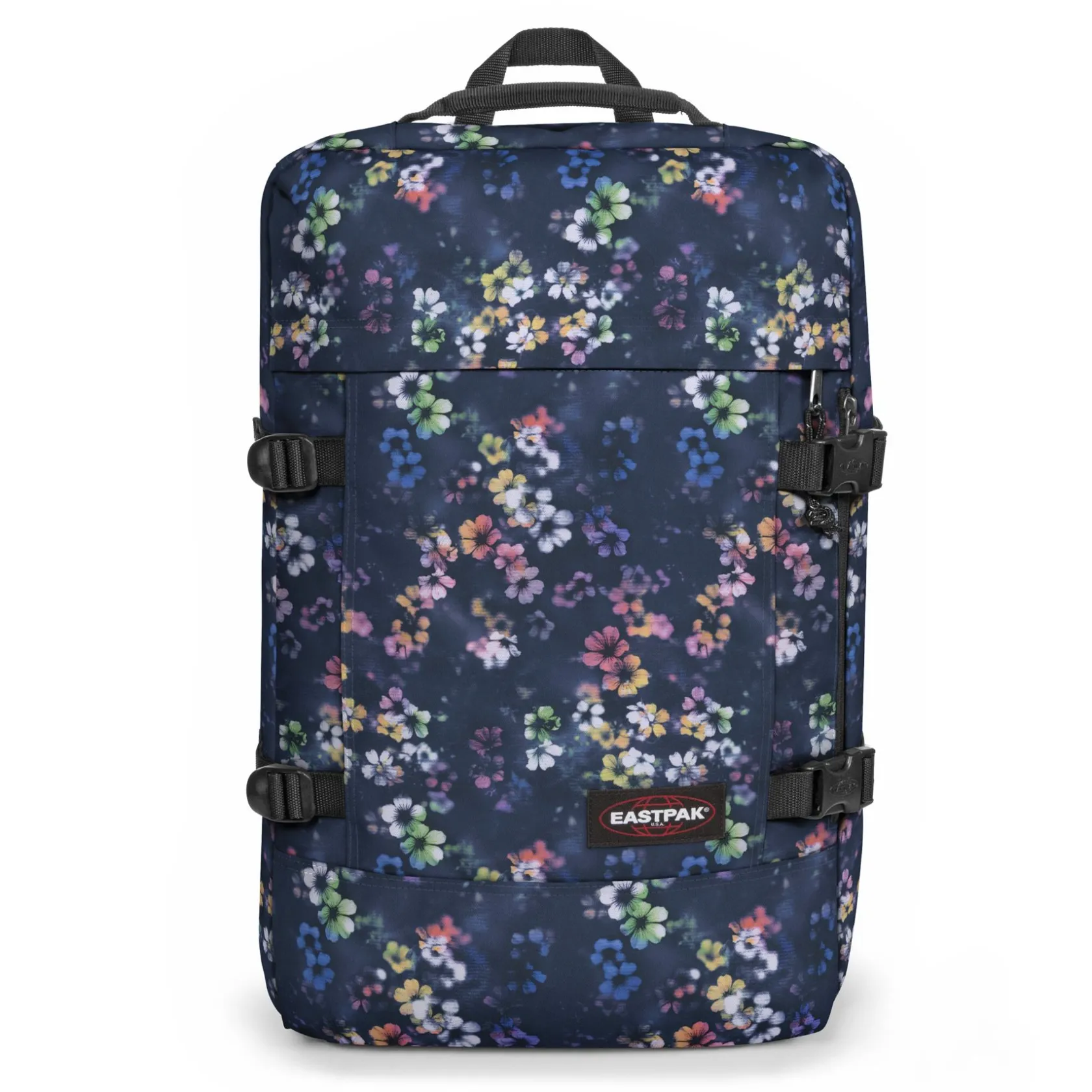 Eastpak Handbagage | Zachte Reiskoffers>TRAVELPACK FloraFadeNavy