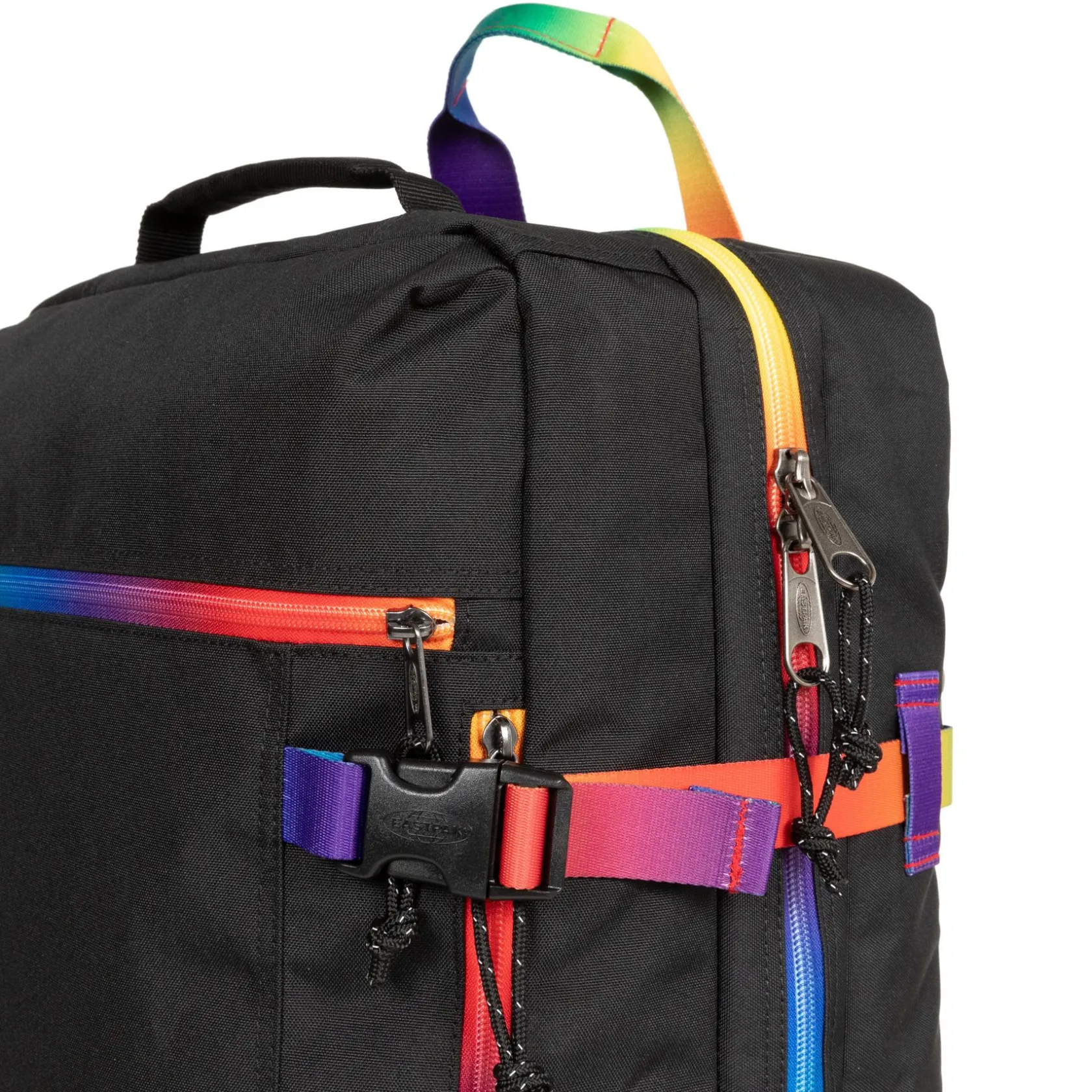 Eastpak Handbagage | Zachte Reiskoffers>TRAVELPACK RainbowDark