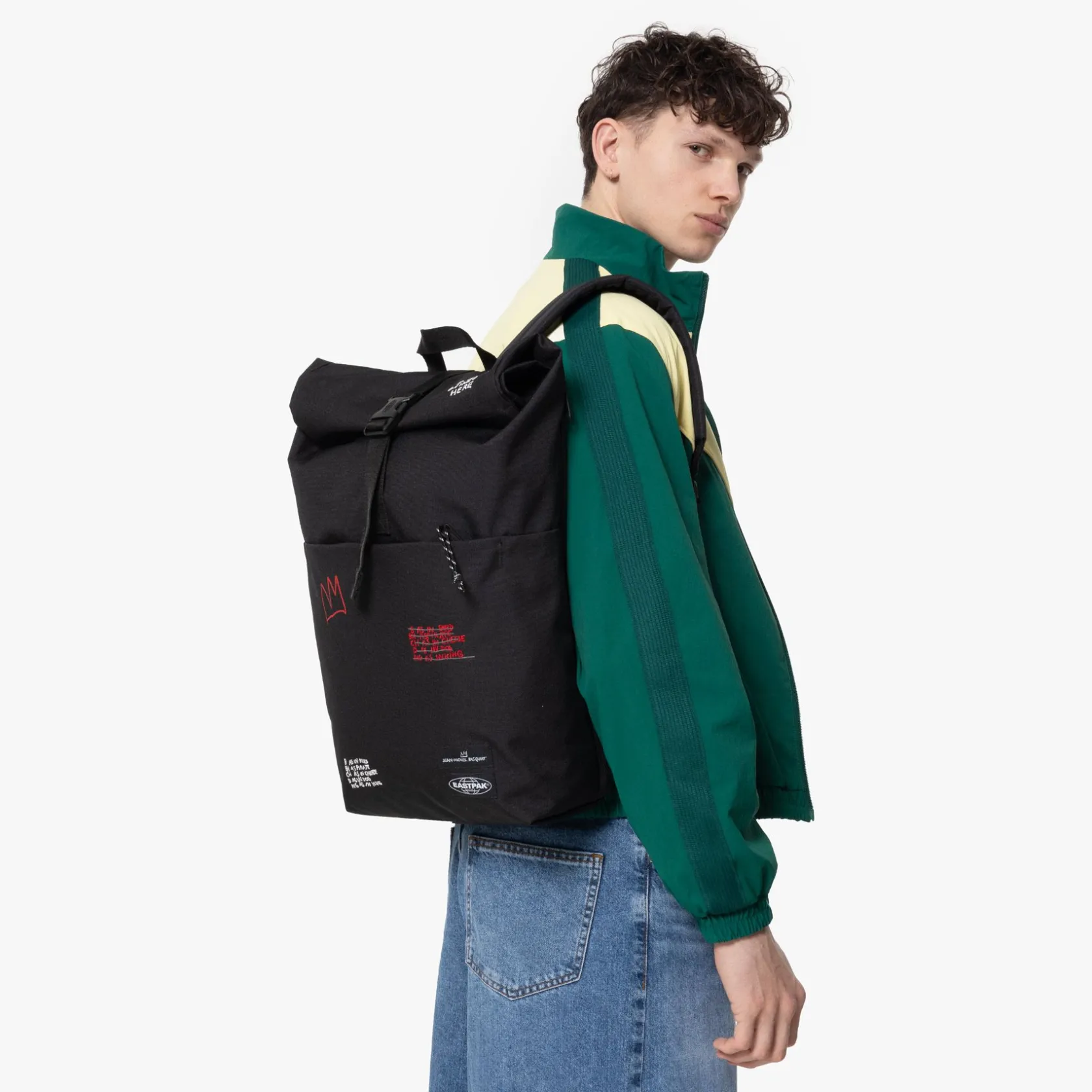 Eastpak Waterdichte Rugzakken | Rolltop Rugzakken>UP ROLL BasquiatQuotes