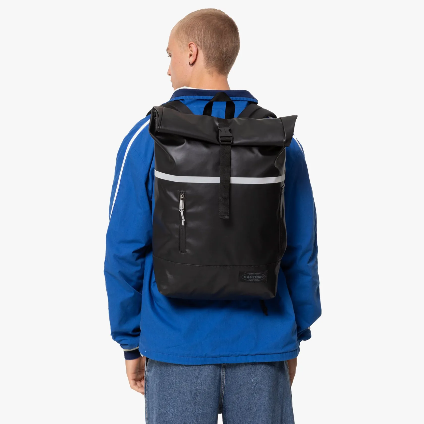 Eastpak Waterdichte Rugzakken | Rolltop Rugzakken>UP ROLL BIKE TarpBlack
